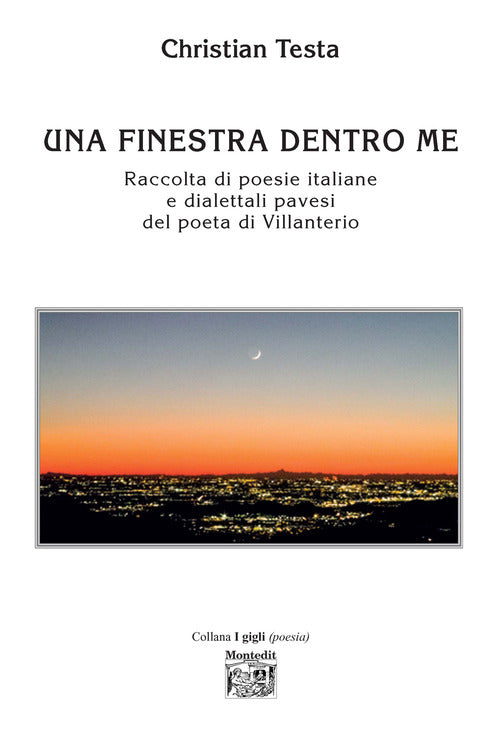 Cover of finestra dentro me. Raccolta di poesie italiane e dialettali pavesi del poeta di Villanterio