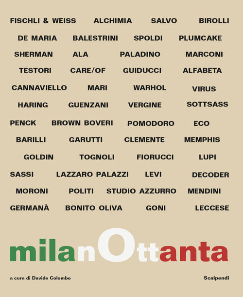 Cover of MilanOttanta. Aspetti del sistema artistico e culturale a Milano