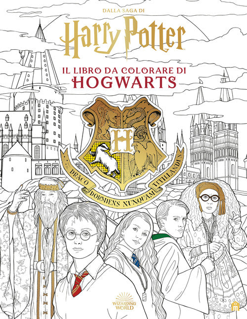 Cover of Harry Potter. Il libro da colorare di Hogwarts