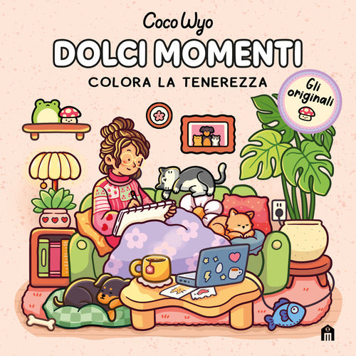 Dolci momenti. Libro da colorare per tutte le et. Gli originali Coco Wyo
