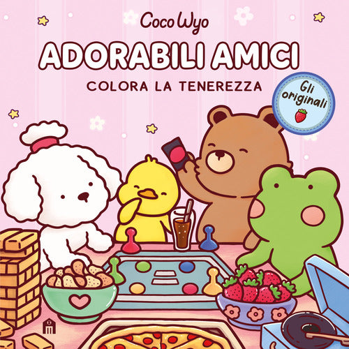 Adorabili amici. Libro da colorare per tutte le età. Gli originali Coco Wyo