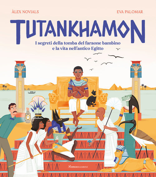 Cover of Tutankhamon. I segreti della tomba del faraone bambino e la vita nell'antico Egitto