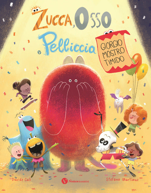 Cover of Zucca Osso e Pelliccia. Giorgio mostro timido