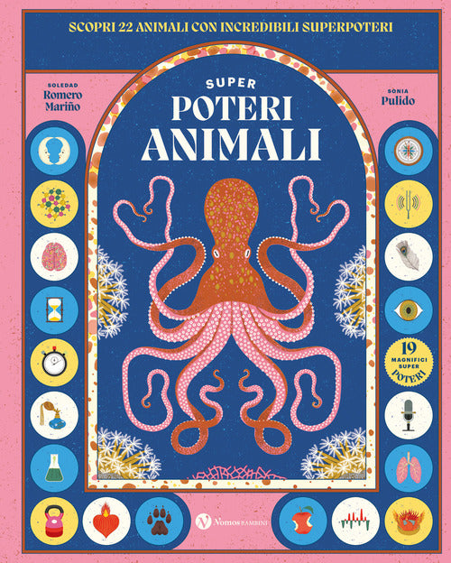 Cover of Superpoteri animali. Scopri 22 animali con incredibili superpoteri