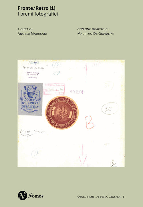 Cover of Fronte/Retro 1. I premi fotografici
