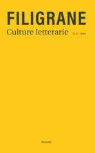 Cover of Filigrane. Culture letterarie