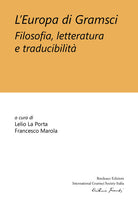 Cover of Europa di Gramsci. Filosofia, letteratura e traducibilità