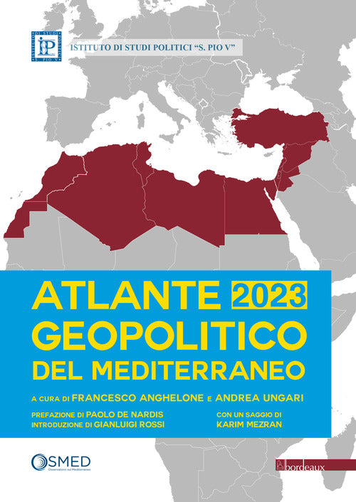 Cover of Atlante geopolitico del Mediterraneo 2023