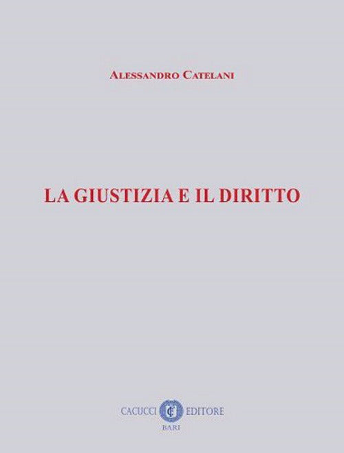 Cover of giustizia e il diritto