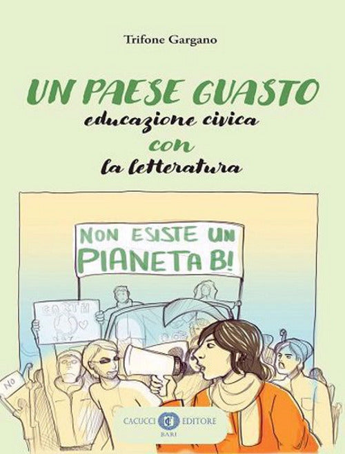 Cover of paese guasto. Educazione civica con la letteratura