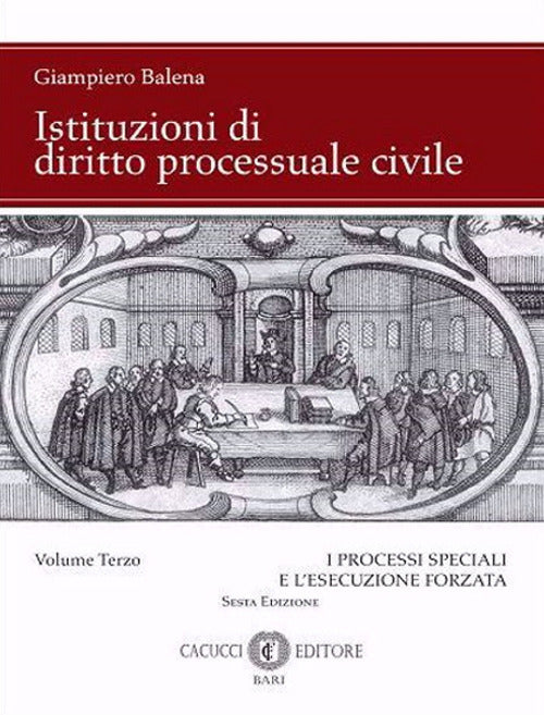 Cover of Istituzioni di diritto processuale civile