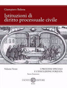 Cover of Istituzioni di diritto processuale civile