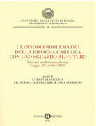 Cover of snodi problematici della riforma Cartabia con uno sguardo al futuro