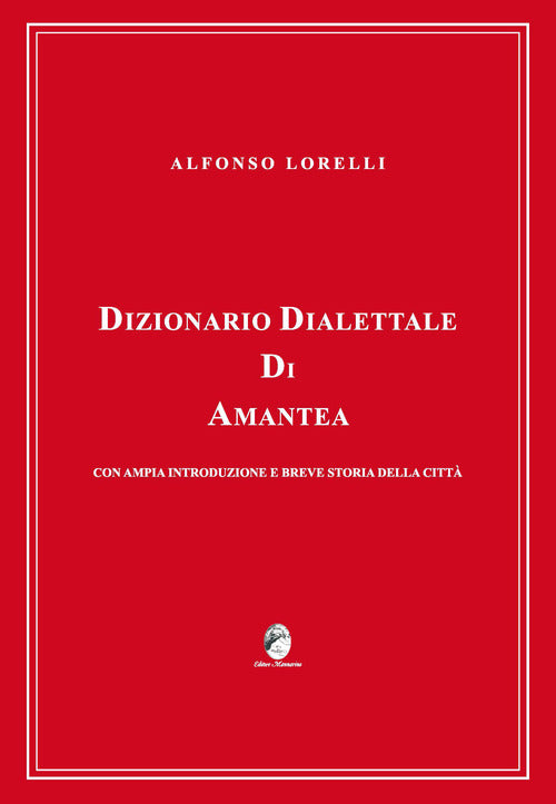 Cover of Dizionario dialettale di Amantea con ampia introduzione e breve storia della città