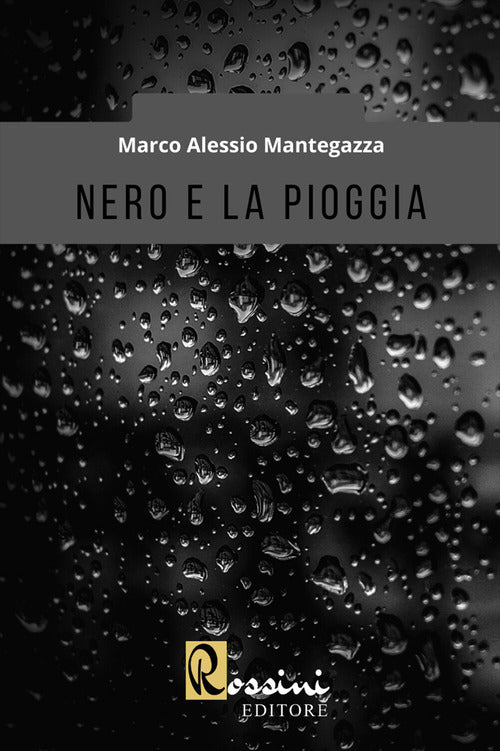 Cover of Nero e la pioggia