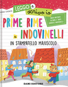 Cover of Prime rime e indovinelli. In stampatello maiuscolo. Leggo e scrivo io