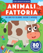 Cover of Animali della fattoria. Colorsticker