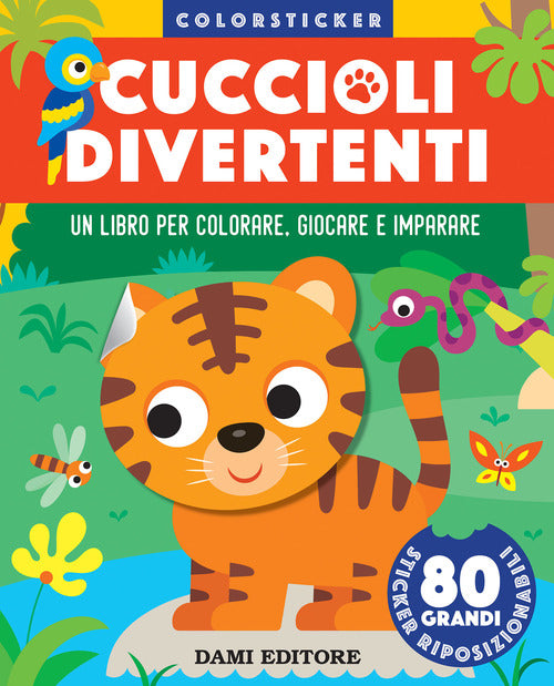 Cover of Cuccioli divertenti. Colorsticker