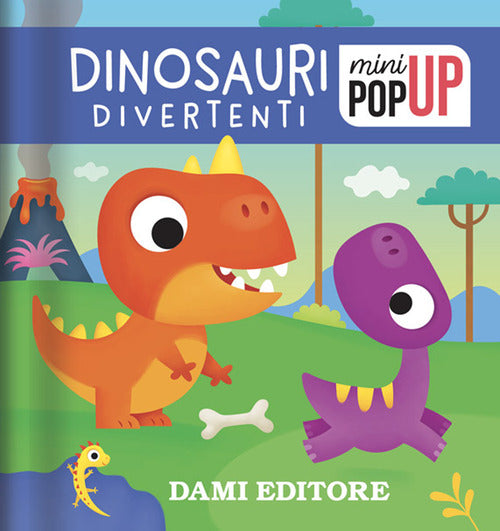 Cover of Dinosauri divertenti. Mini pop-up