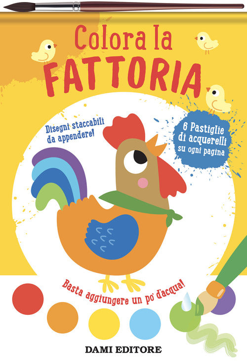 Cover of Colora la fattoria. Colori magici