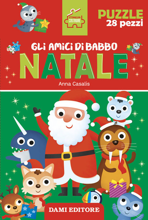 Cover of Gli amici di Babbo Natale. Storie da costruire