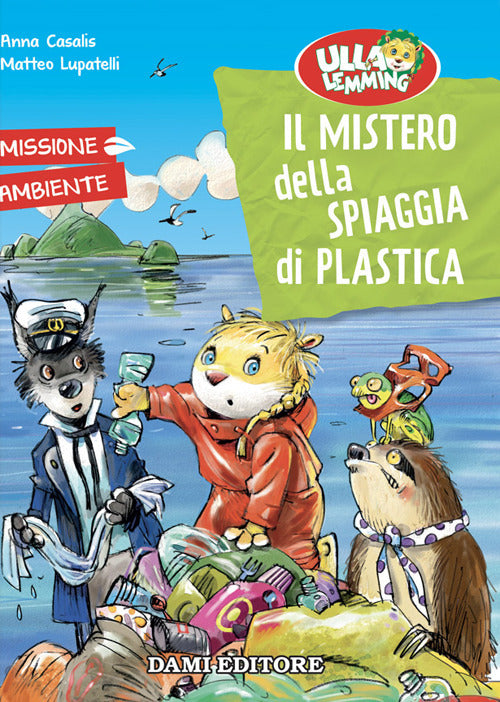 Cover of mistero della spiaggia di plastica. Ulla Lemming