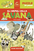 Cover of animali della savana. Storie da costruire