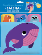 Balena. Libro bagno spruzzino
