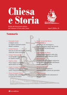 Cover of Chiesa e storia. Rivista dell’Associazione Italiana dei Professori di Storia della Chiesa