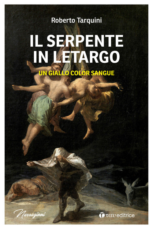 Cover of serpente in letargo. Un giallo color sangue