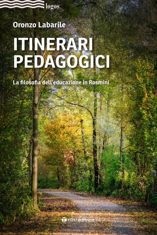 Cover of Itinerari pedagogici. La filosofia dell’educazione in Rosmini