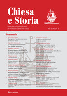 Cover of Chiesa e storia. Rivista dell’Associazione Italiana dei Professori di Storia della Chiesa