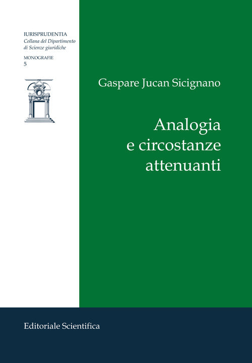Cover of Analogia e circostanze attenuanti