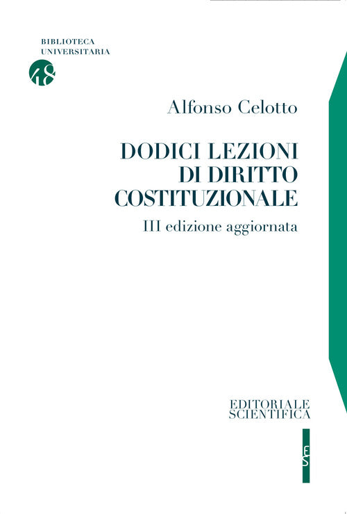 Cover of Dodici lezioni di diritto costituzionale