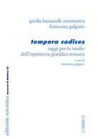 Cover of Tempora codices. Saggi per lo studio dell'esperienza giuridica romana