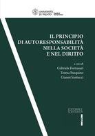 Cover of principio di autoresponsabilità nella società e nel diritto