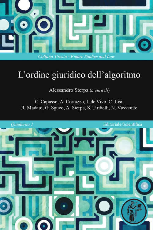 Cover of ordine giuridico dell'algoritmo