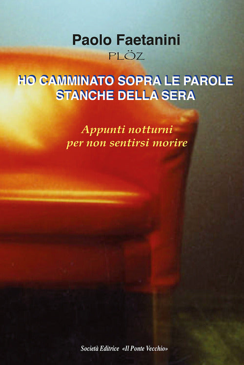 Cover of Ho camminato sopra le parole stanche della sera. Appunti notturni per non sentirsi morire