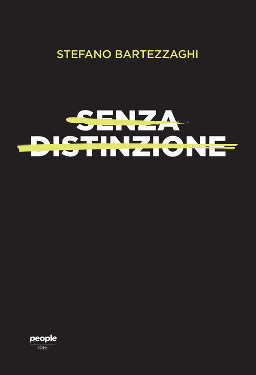 Cover of Senza distinzione. Di sesso, di razza, di lingua