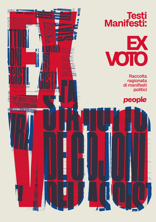 Cover of Ex voto. Raccolta ragionata di manifesti politici