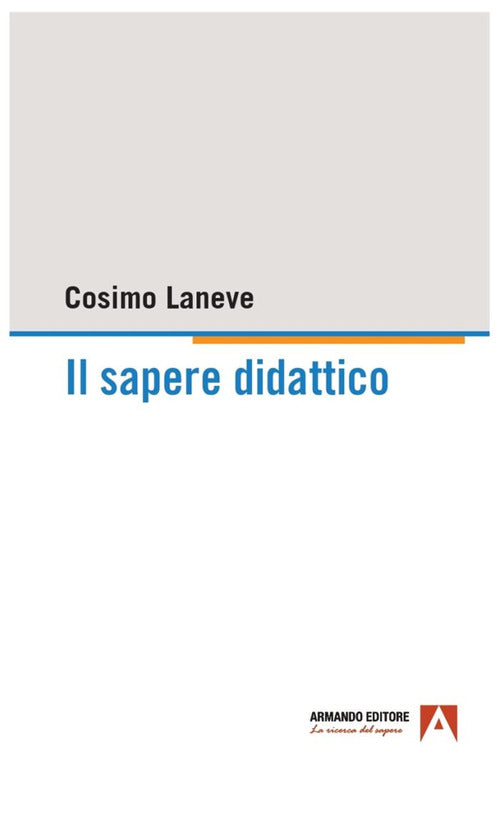 Cover of sapere didattico