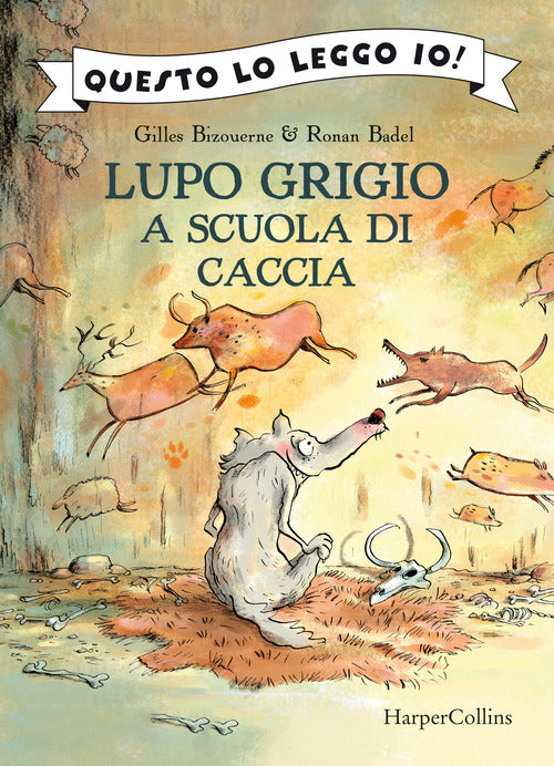 Cover of Lupo Grigio a scuola di caccia