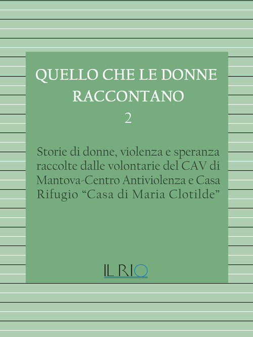 Cover of Quello che le donne raccontano