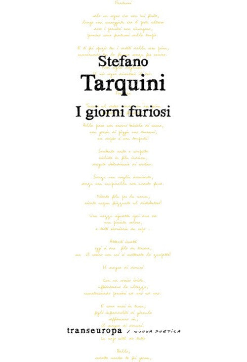 Cover of giorni furiosi