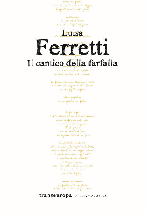 Cover of cantico della farfalla