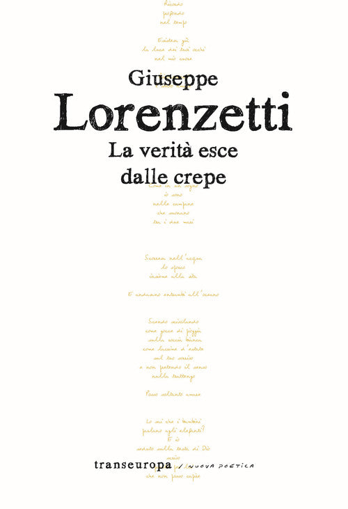 Cover of verità esce dalle crepe