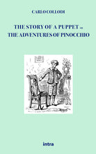 Cover of story of a puppet. Or The adventures of Pinocchio