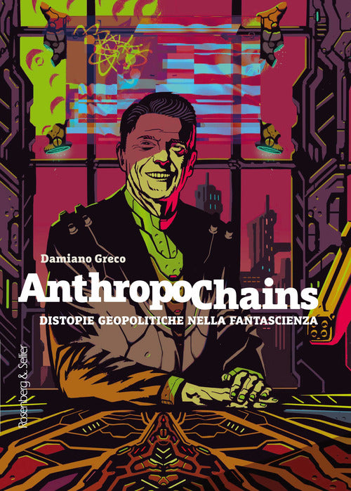 Cover of Anthropochains. Distopie geopolitiche nella fantascienza