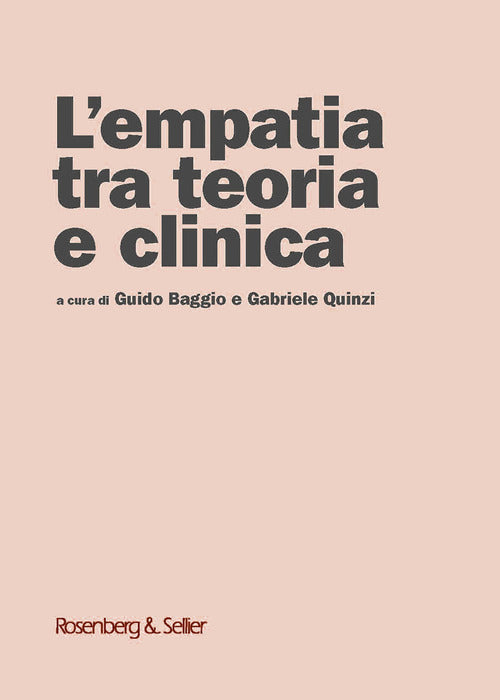 Cover of empatia tra teoria e clinica