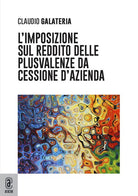 Cover of imposizione delle plusvalenze da cessione di azienda